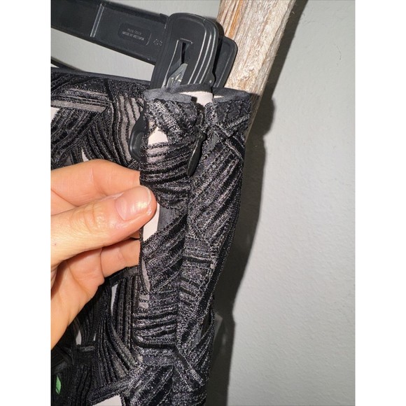 Diane von Furstenberg DVF Patterned  Black Green Fuchsia Mini Skirt NWOT‎ sz 6 - Picture 4 of 7